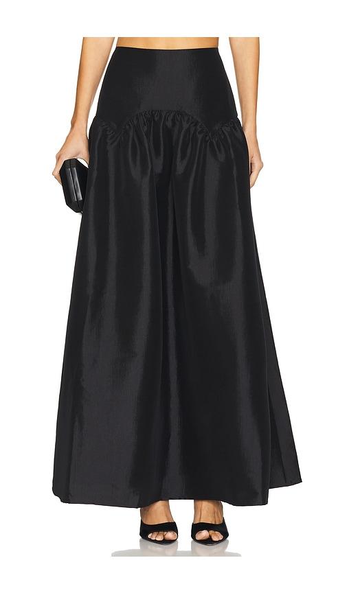 more to come carson skirt in black.