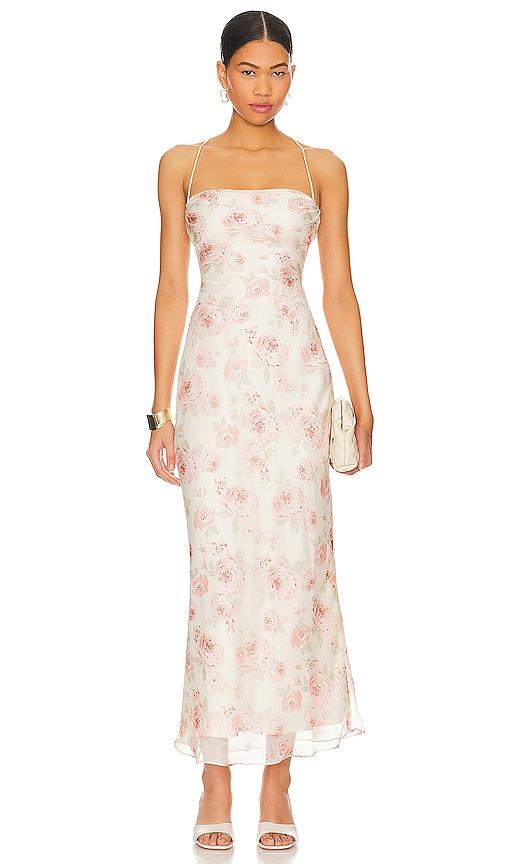 more to come gabriela maxi dress in blush.
