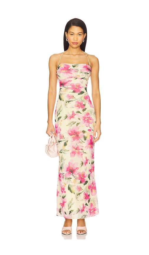 more to come gabriela maxi dress in yellow.