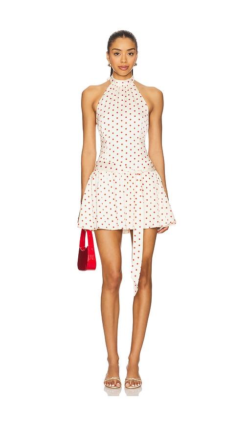 more to come kienna mini dress in ivory.