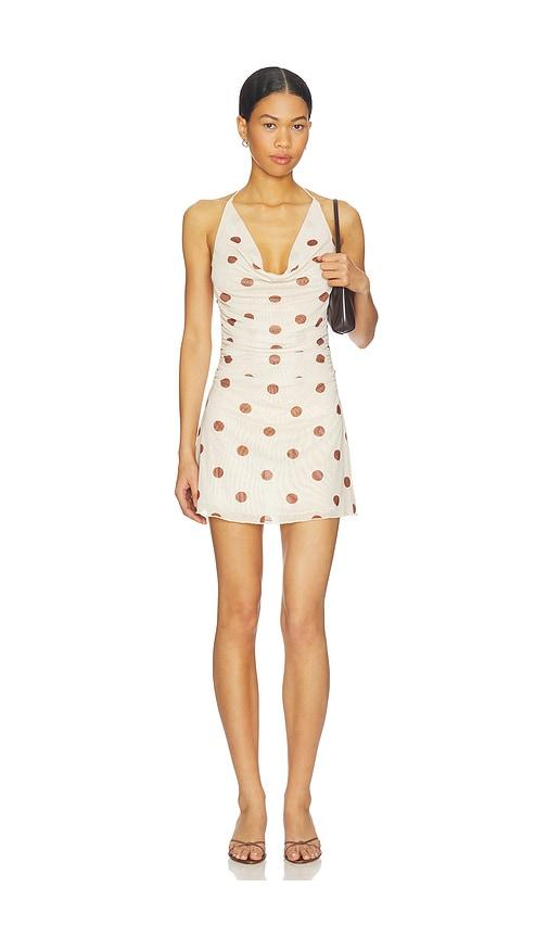 more to come letisha mini dress in yellow.