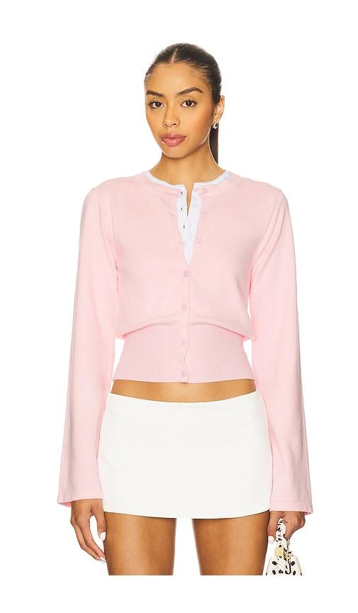 more to come lindsey cardigan in pink.