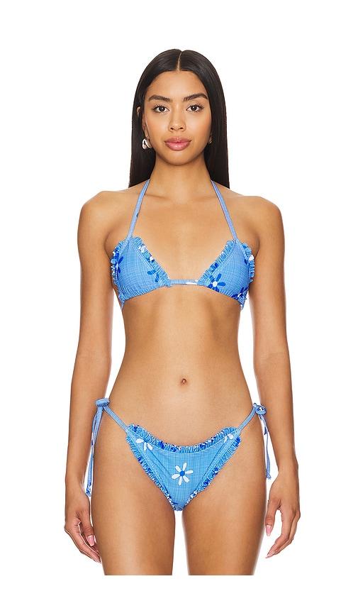 more to come lolita bikini top in blue.