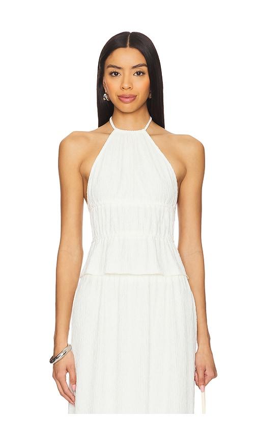 more to come malina top in white.