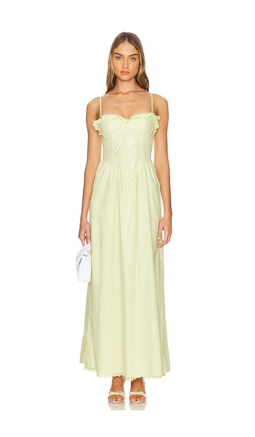 more to come marleen maxi dress in yellow.