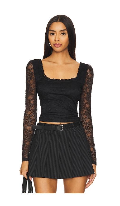 more to come micayla top in black.