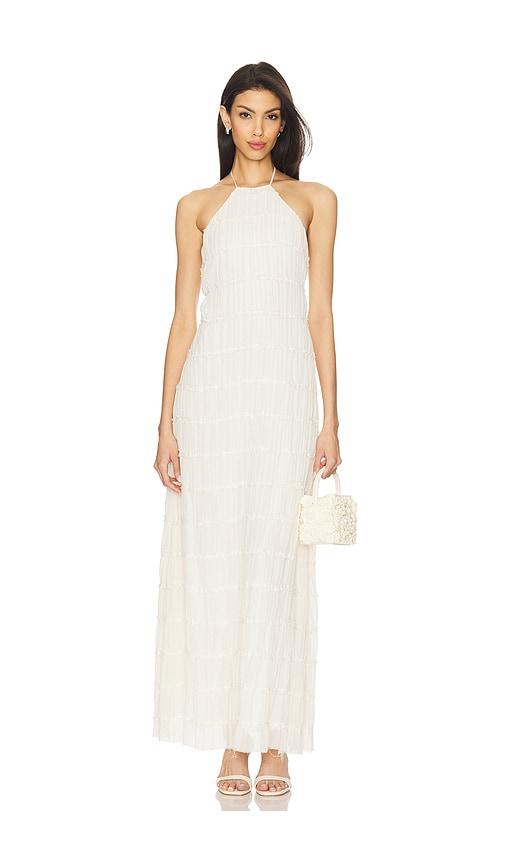 more to come michelle maxi dress in ivory.