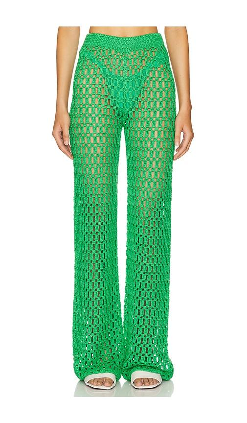 more to come rue pant in green.