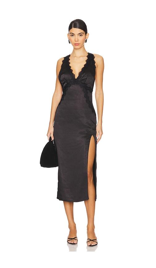 more to come sheila maxi dress in black.