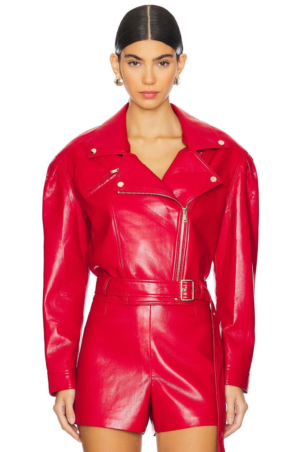 morello faux leather jacket