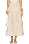 morgan midi skirt