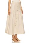 morgan midi skirt