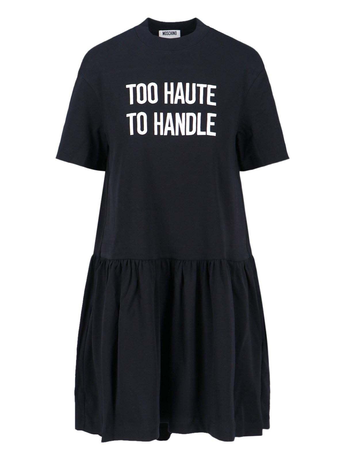 moschino 'too haute to handle' midi dress