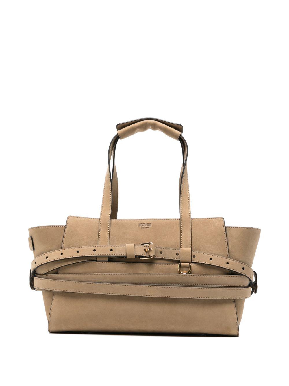 moschino bags beige - women