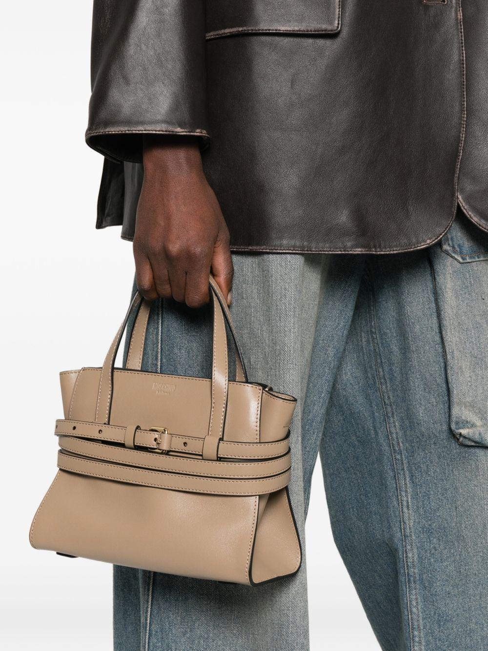 moschino bags beige outer: calf leather - women