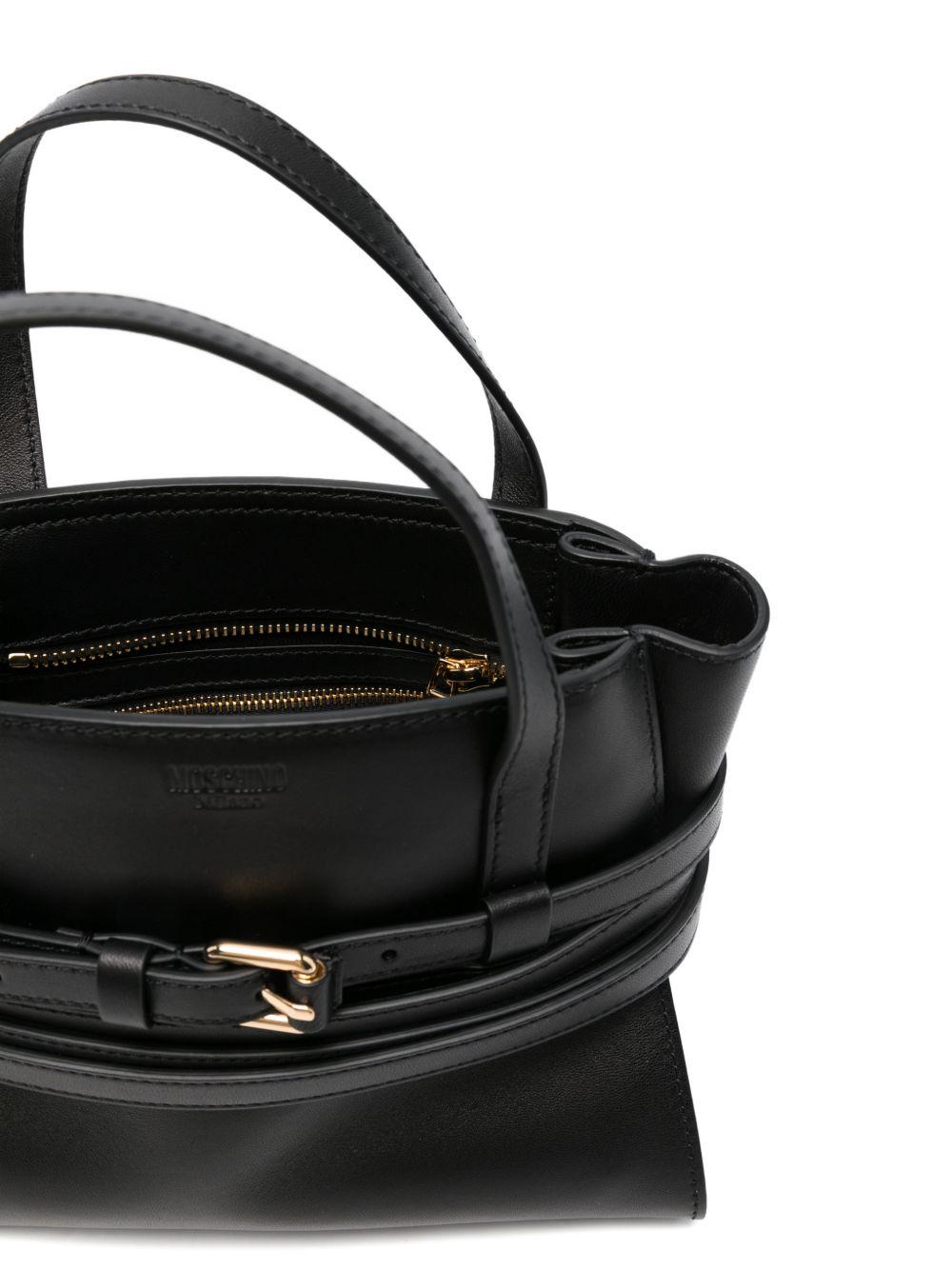moschino bags black outer: calf leather - women