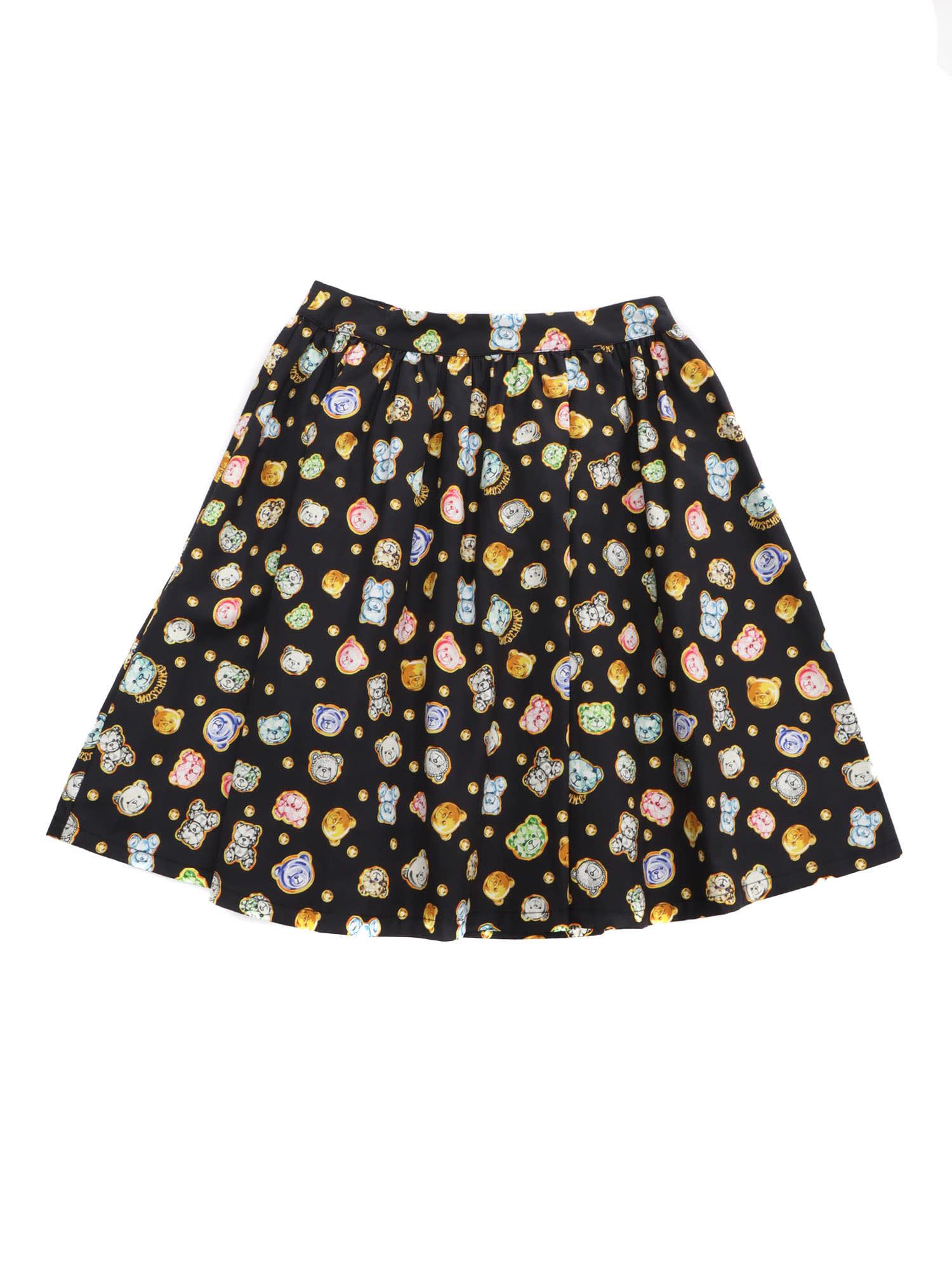 moschino black skirt