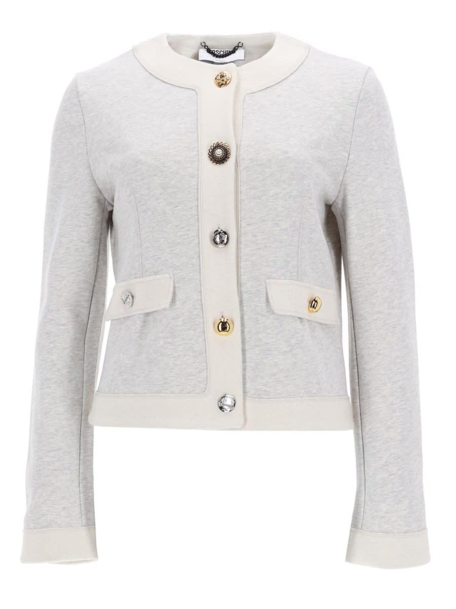 moschino cardigan with buttons