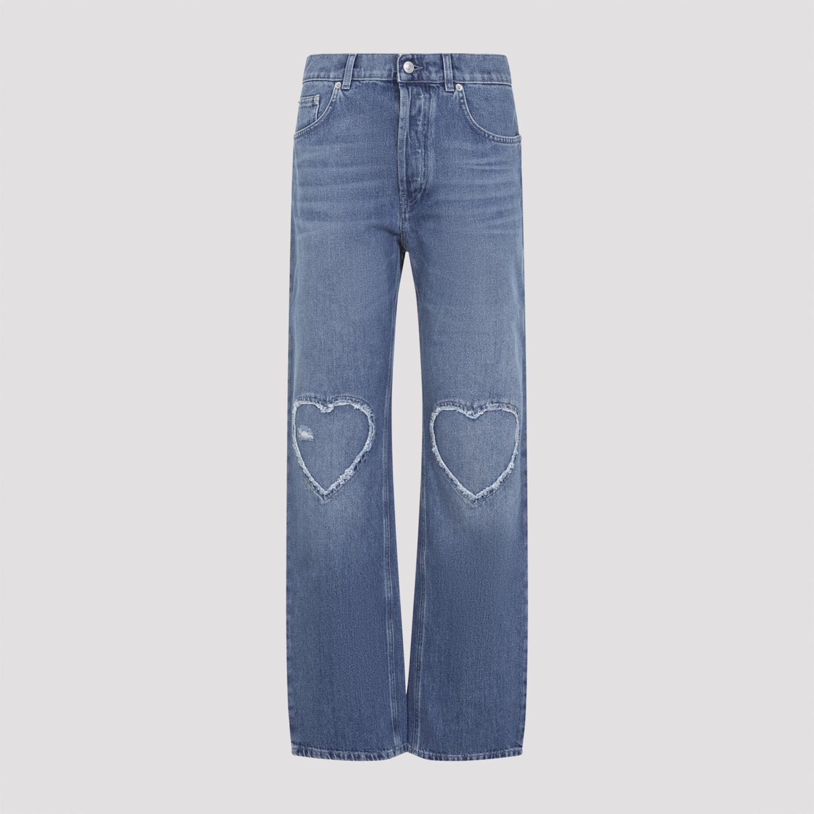 moschino cotton jeans