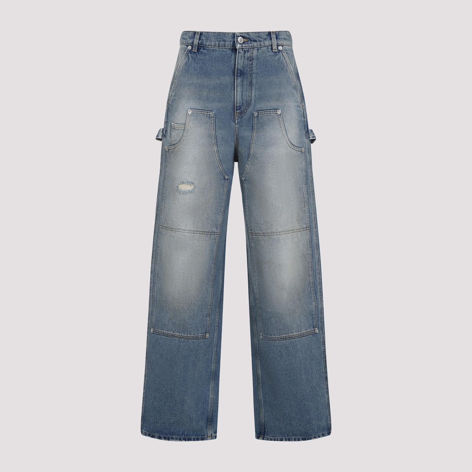 moschino cotton jeans