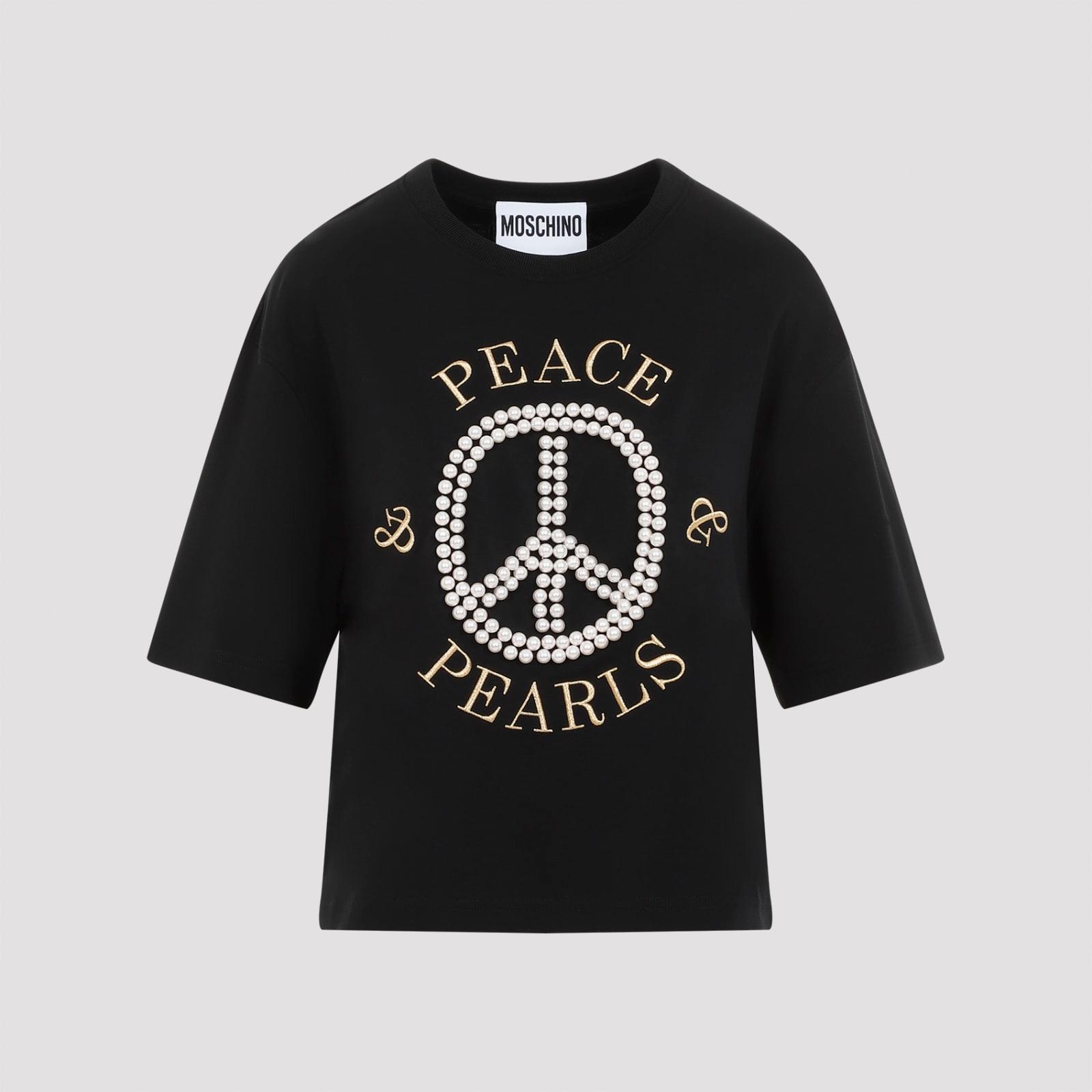 moschino cotton t-shirt