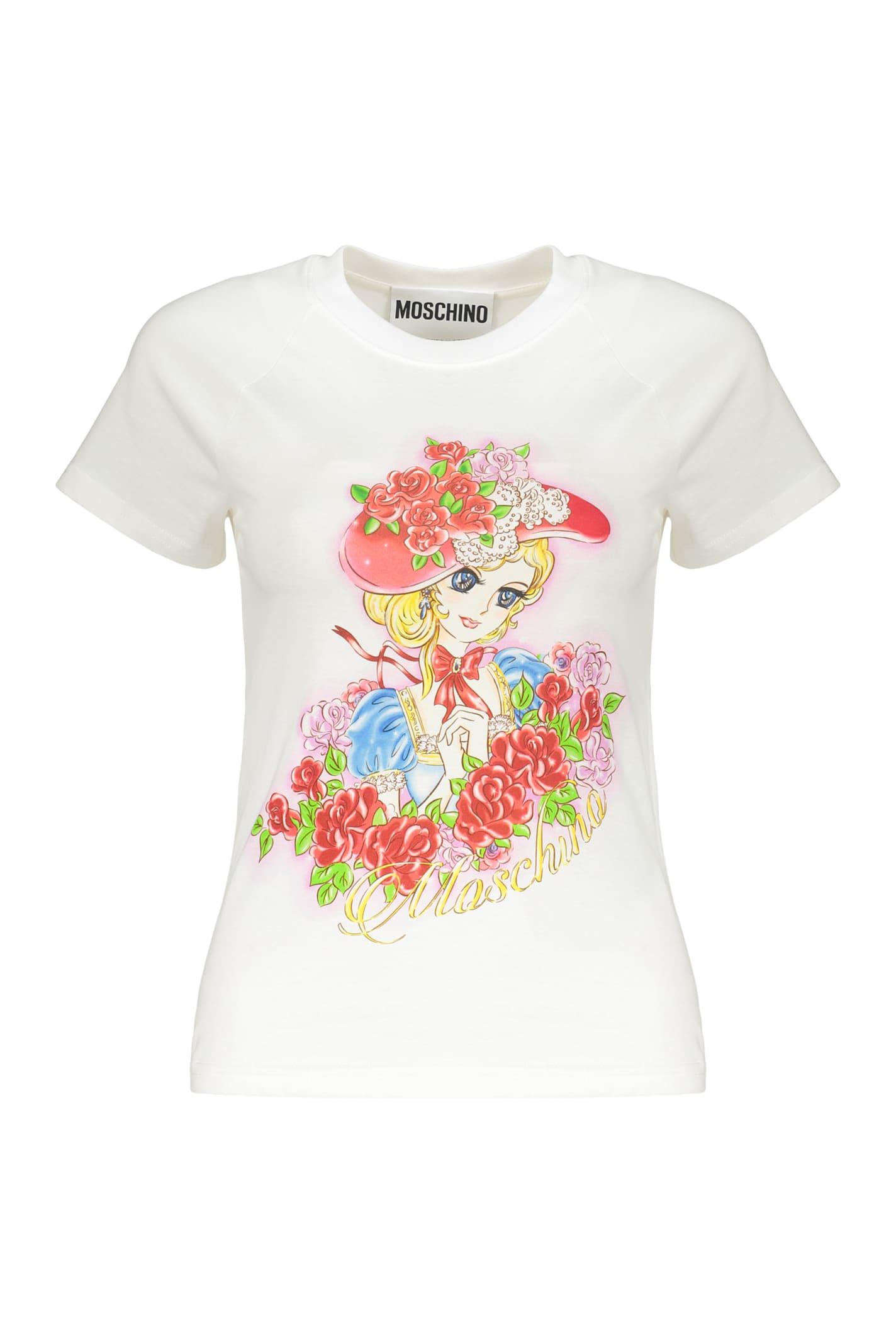 moschino cotton t-shirt