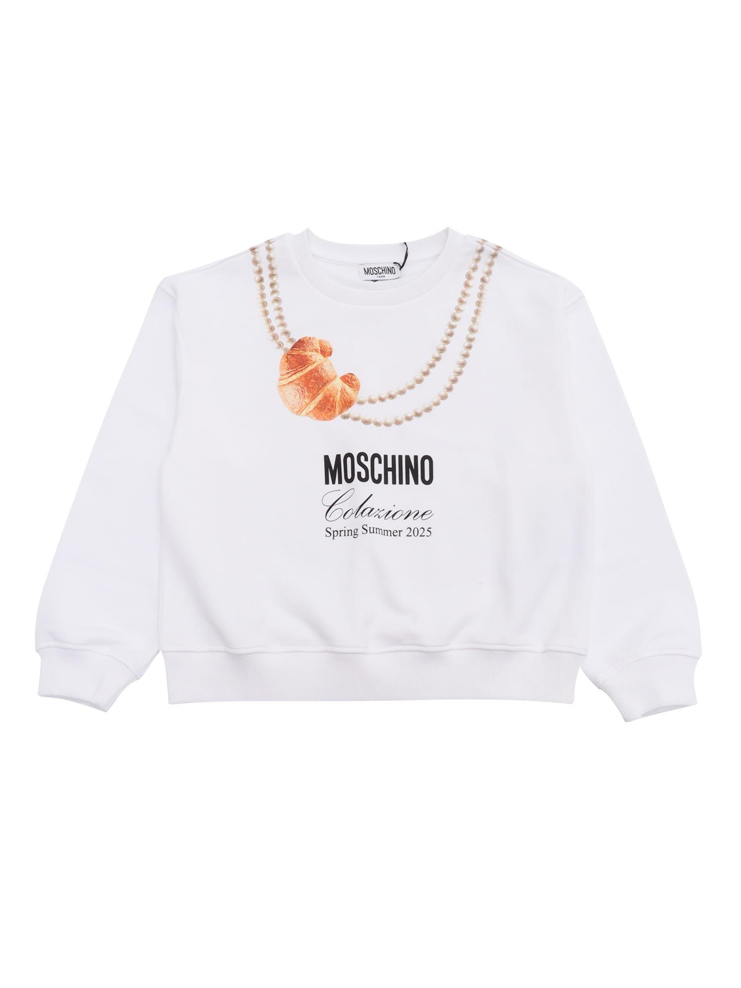 moschino crewneck sweater
