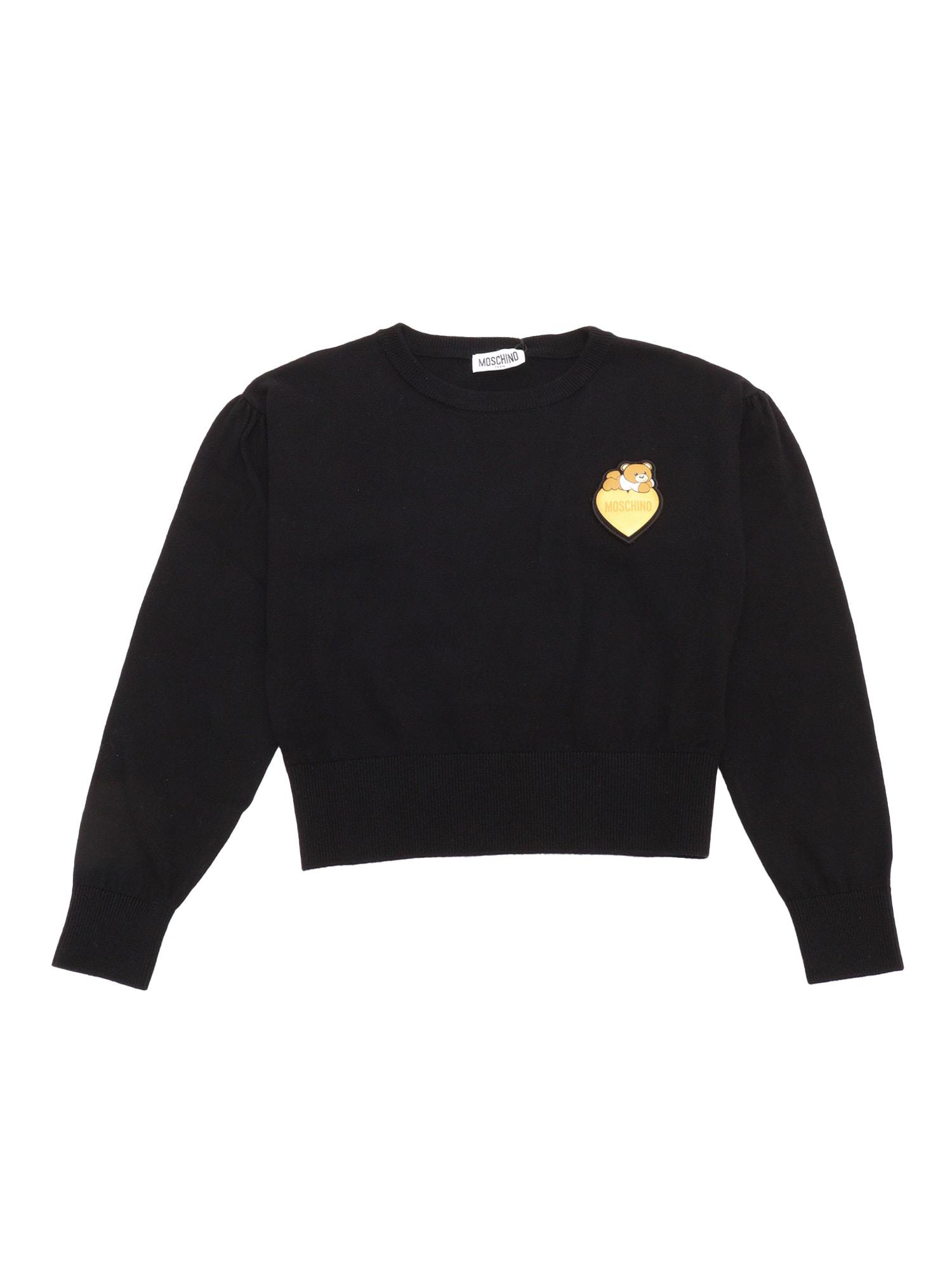 moschino crewneck sweater