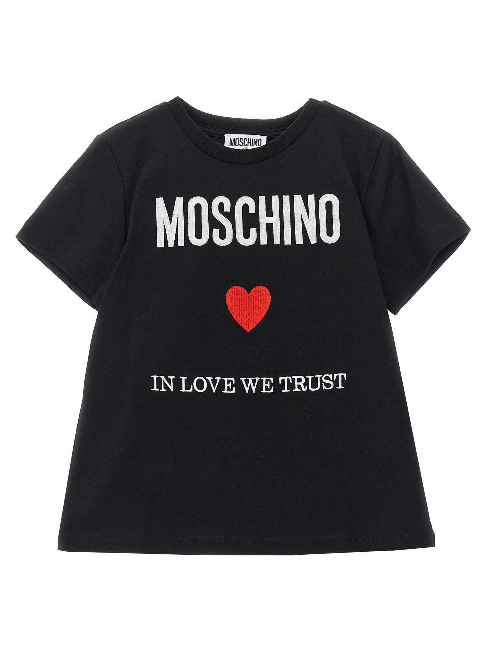 moschino in love we trust t-shirt