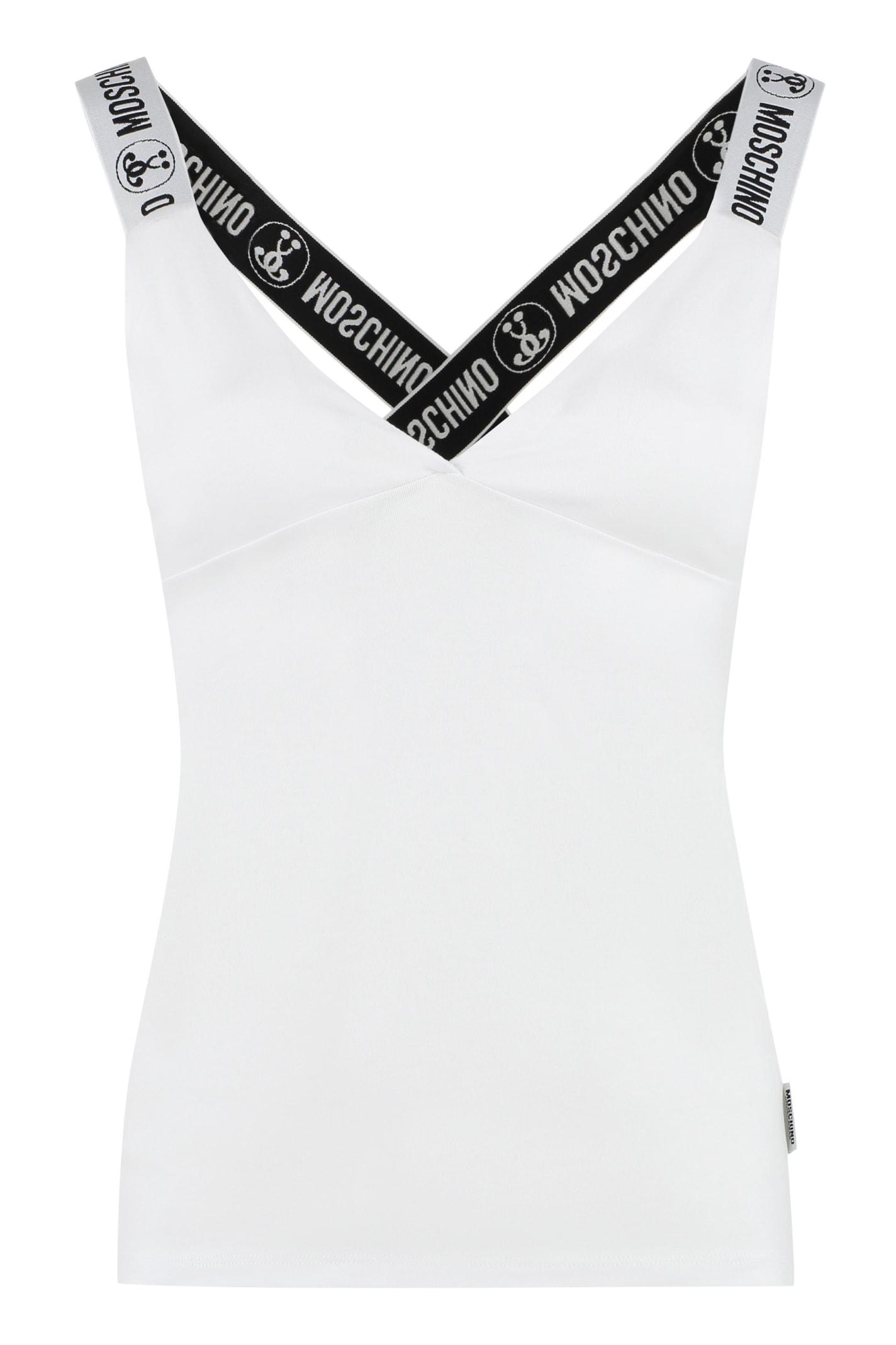 moschino jersey top