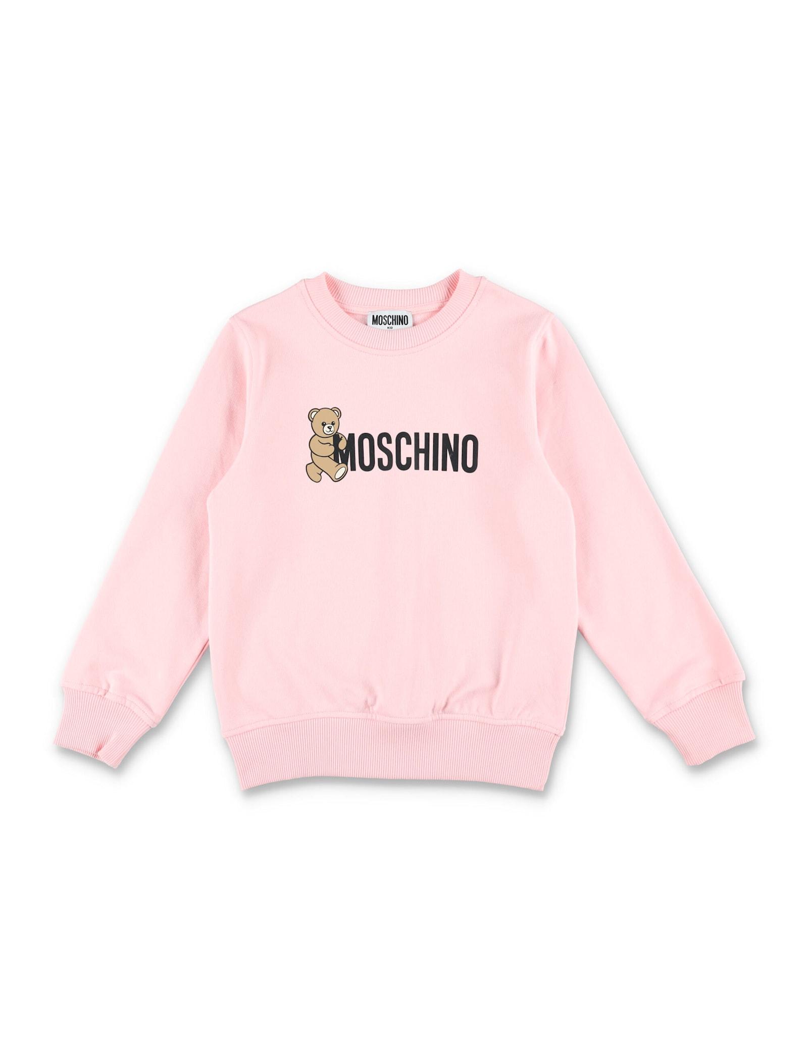 moschino kid - logo sweatshirt