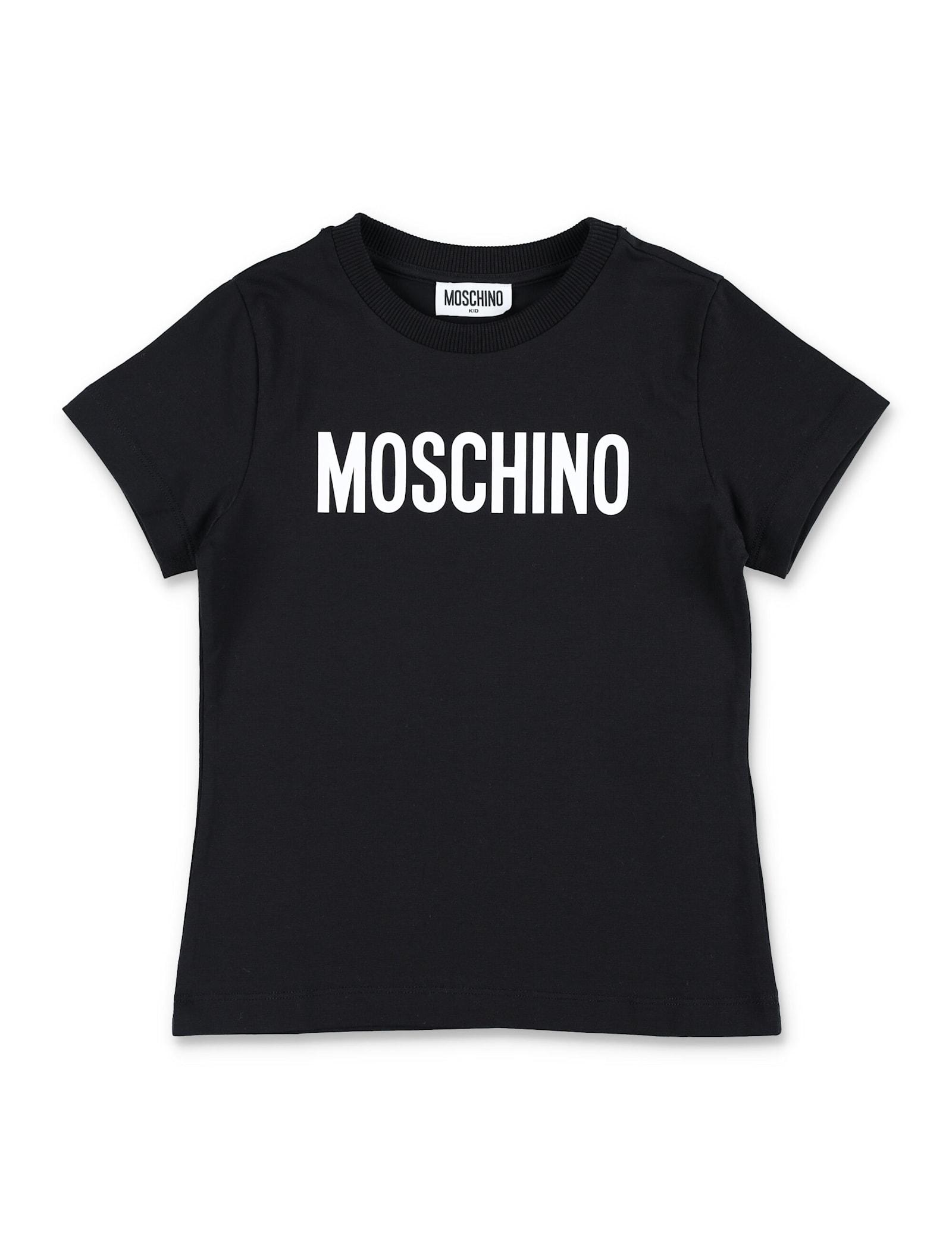 moschino kid - logo t-shirt