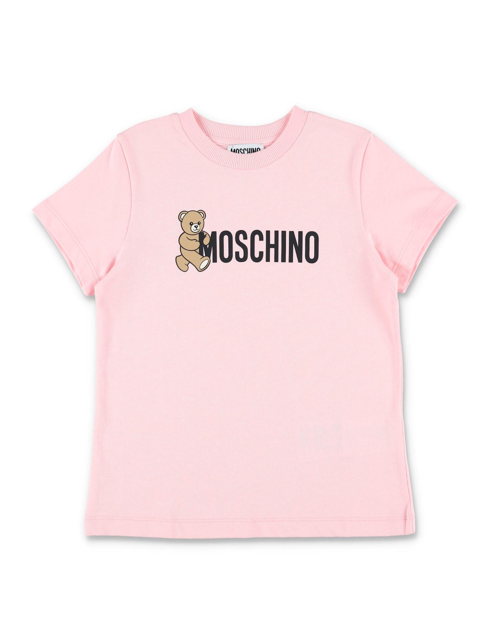 moschino kid - logo t-shirt