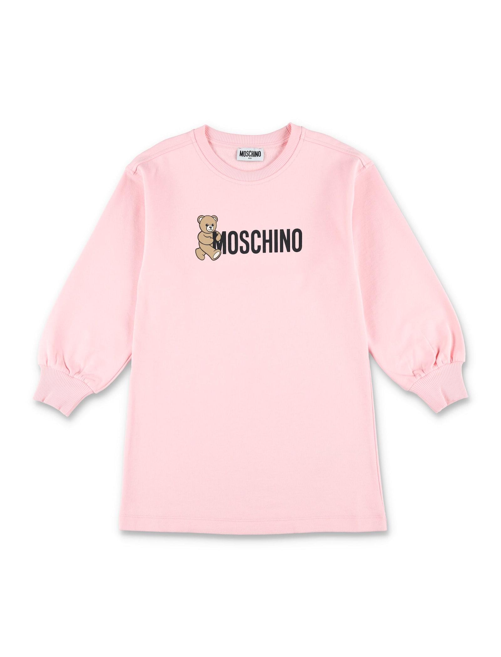 moschino kid - sweatshirt mini dress