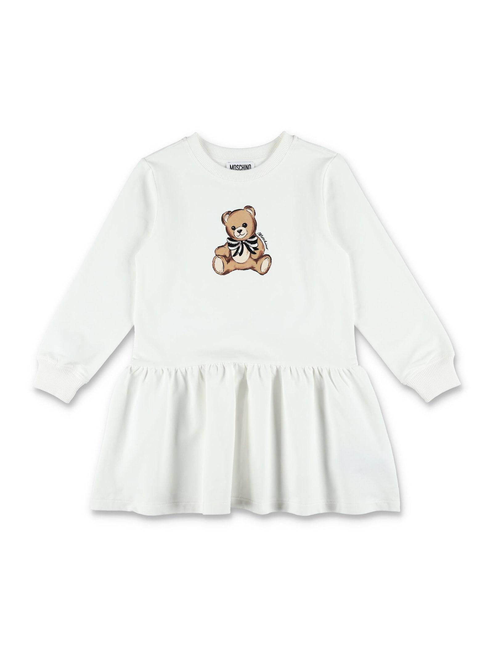 moschino kid - sweatshirt mini dress
