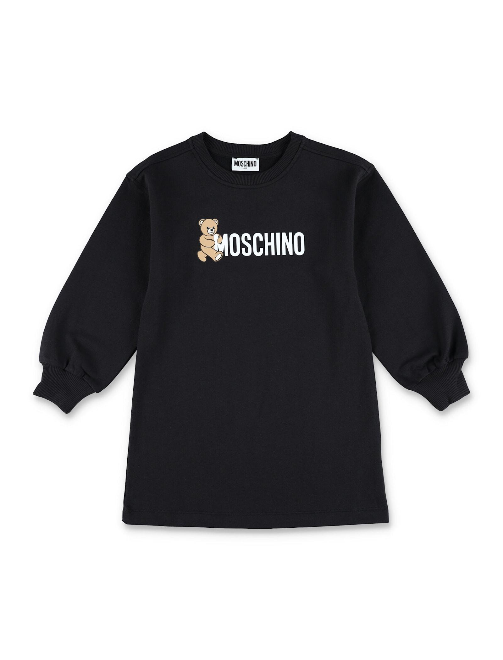 moschino kid - sweatshirt mini dress