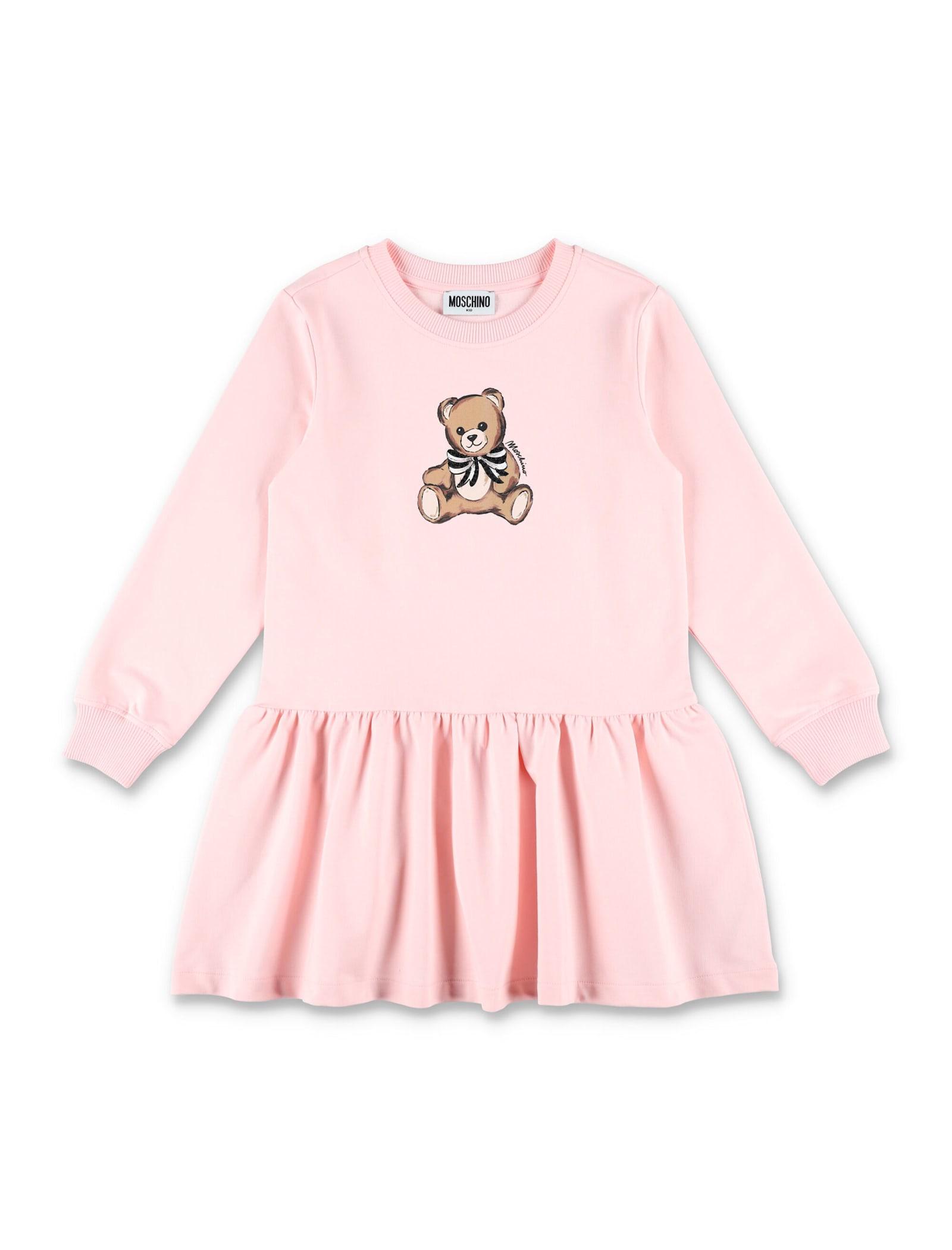 moschino kid - sweatshirt mini dress