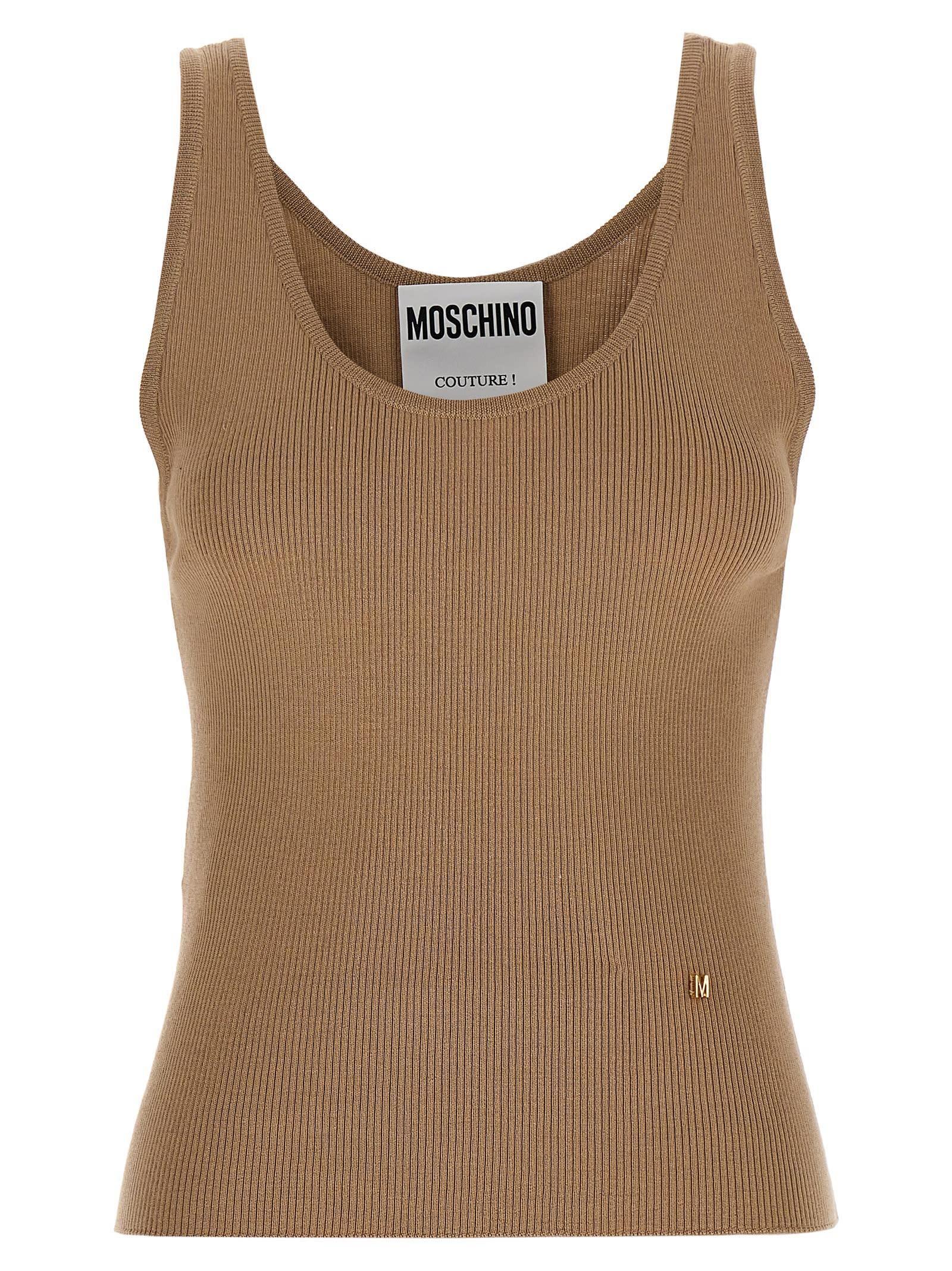 moschino knit top