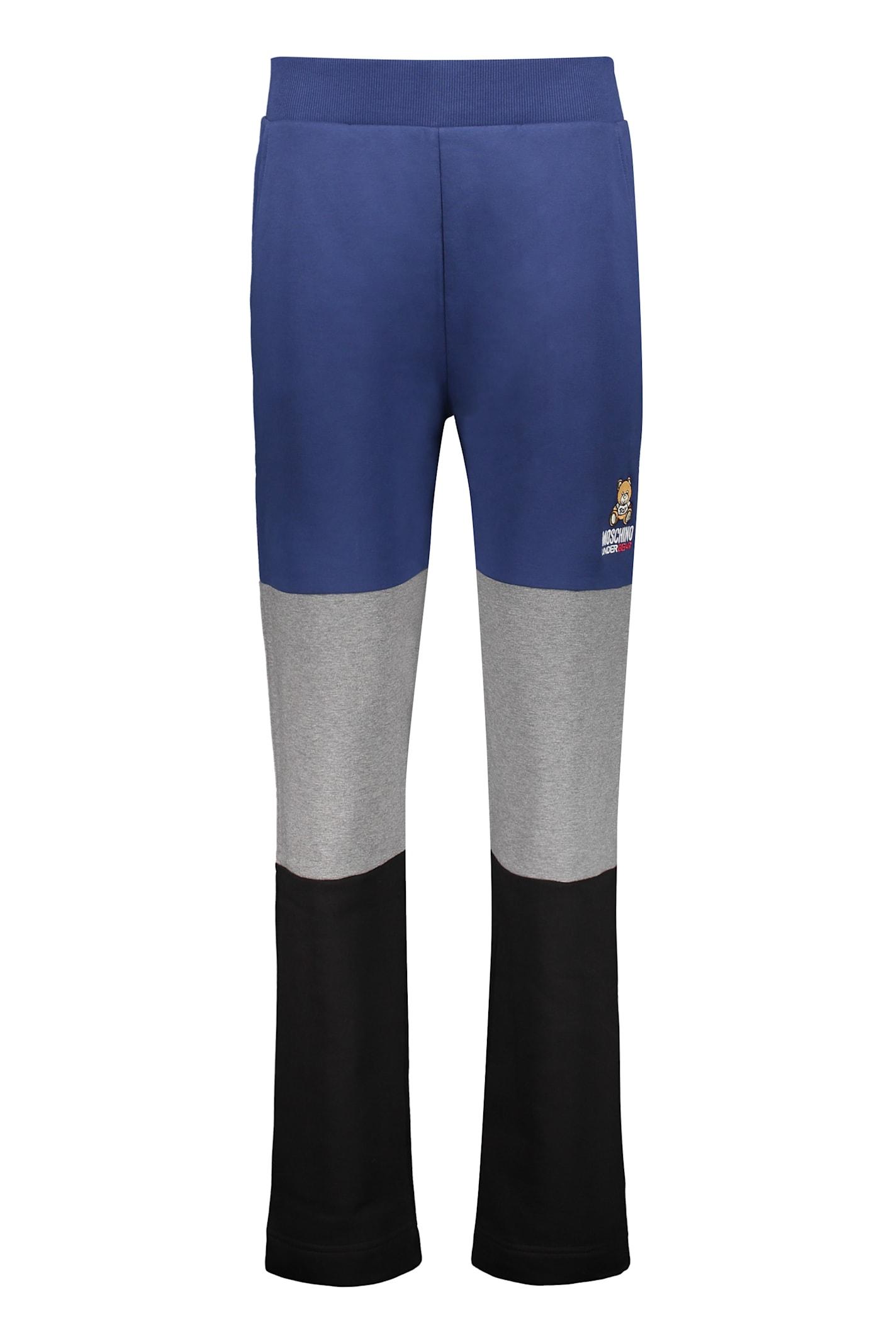 moschino logo print sweatpants