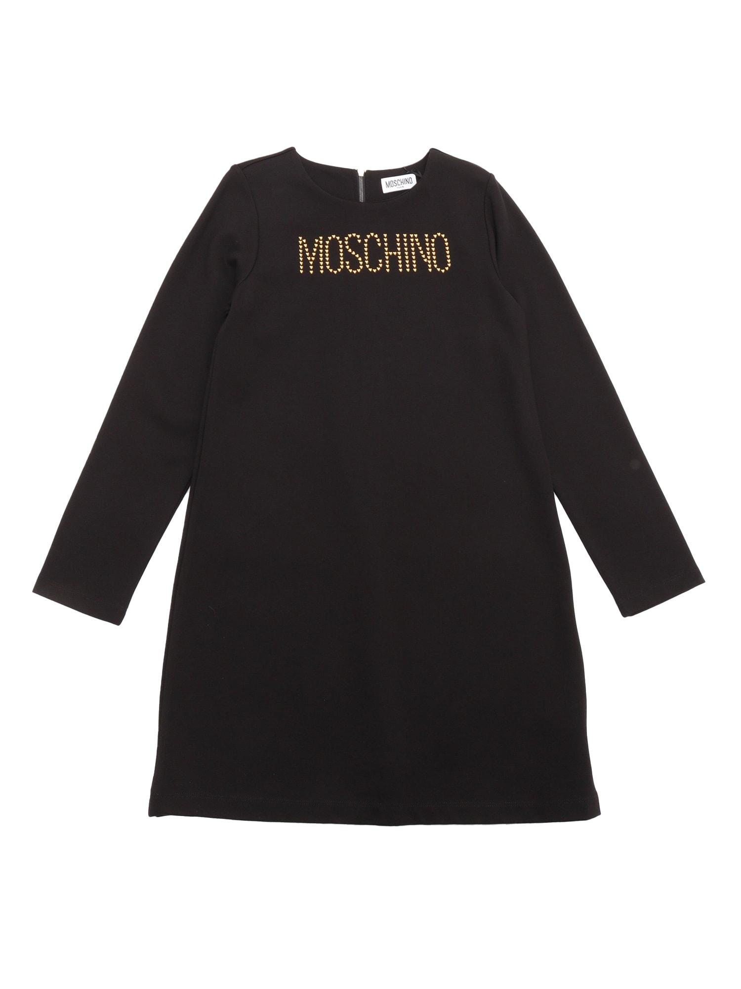 moschino long sleeved dress