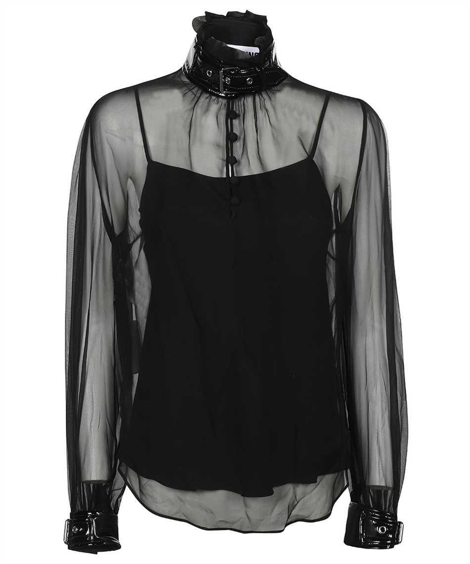 moschino silk blouse