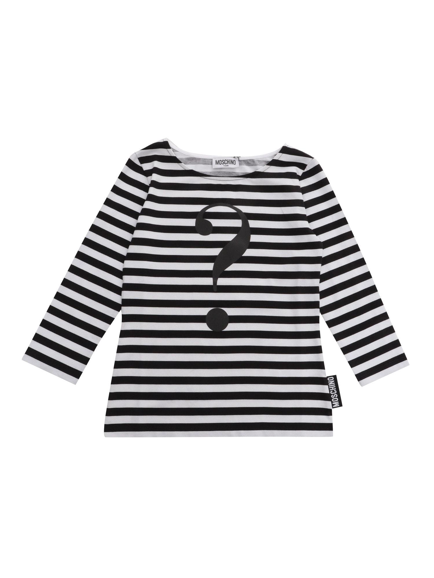 moschino striped sweater