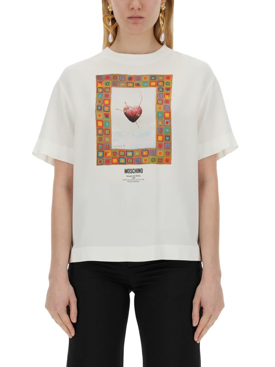moschino t-shirt heart