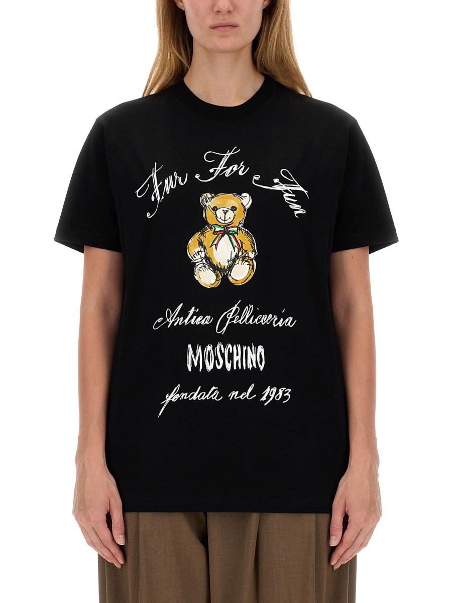 moschino t-shirt with logo