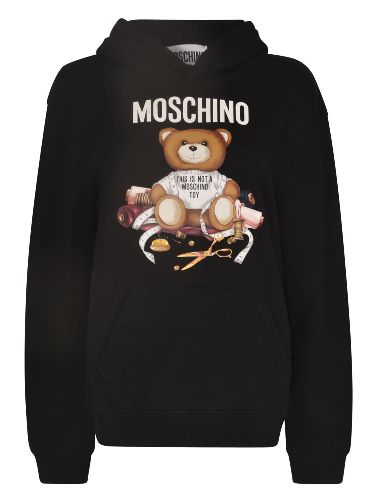 moschino tailor teddy bear sweatshirt