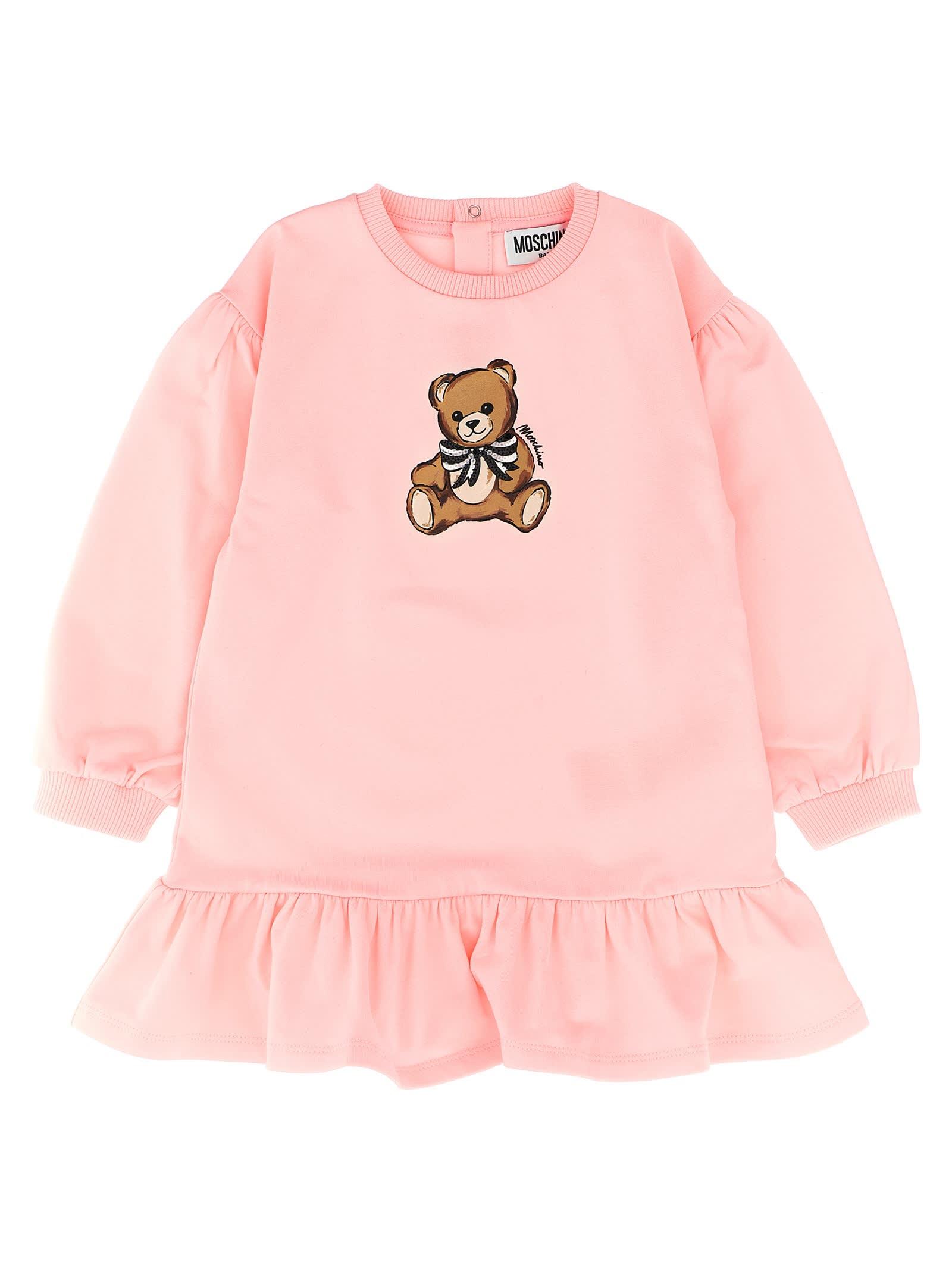 moschino teddy bear dress