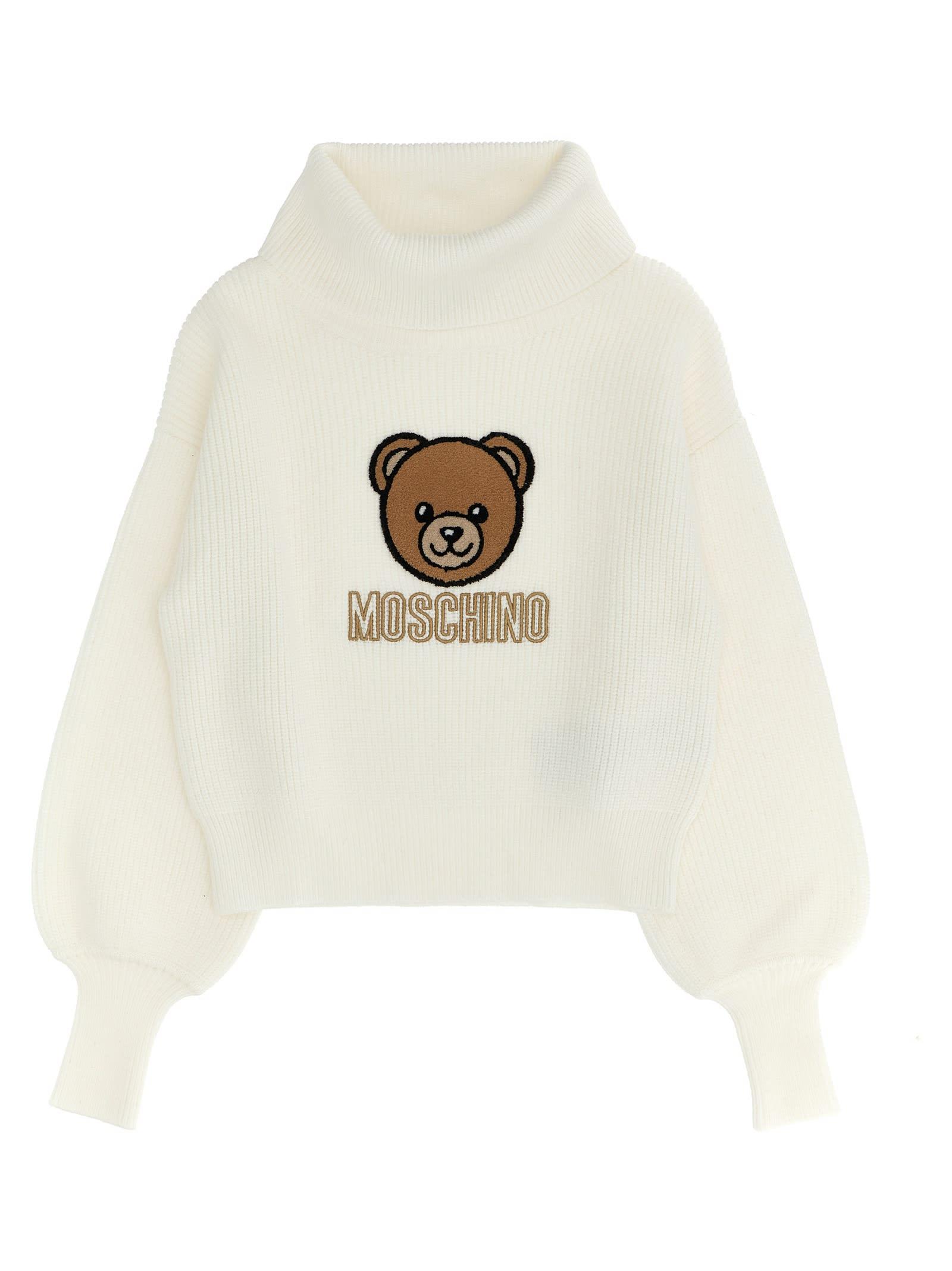 moschino teddy bear sweater