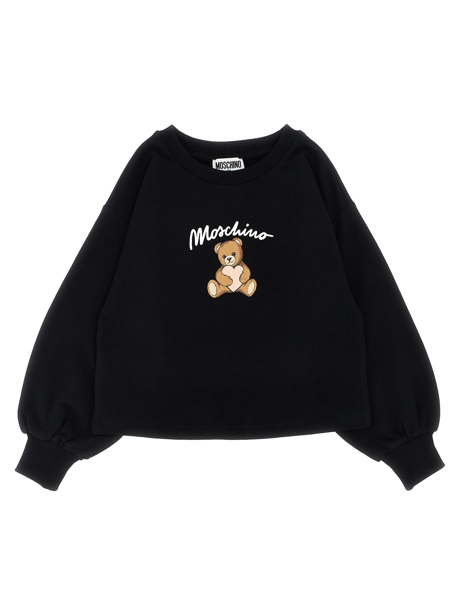 moschino teddy bear sweatshirt