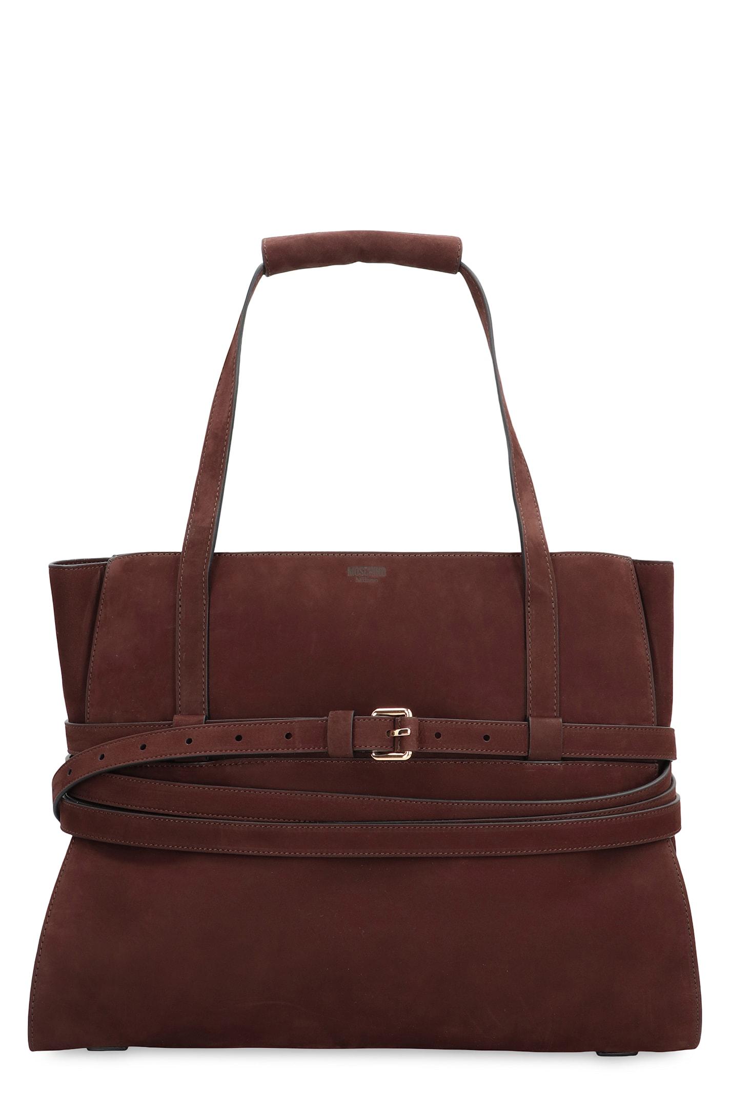 moschino tie me medium bag