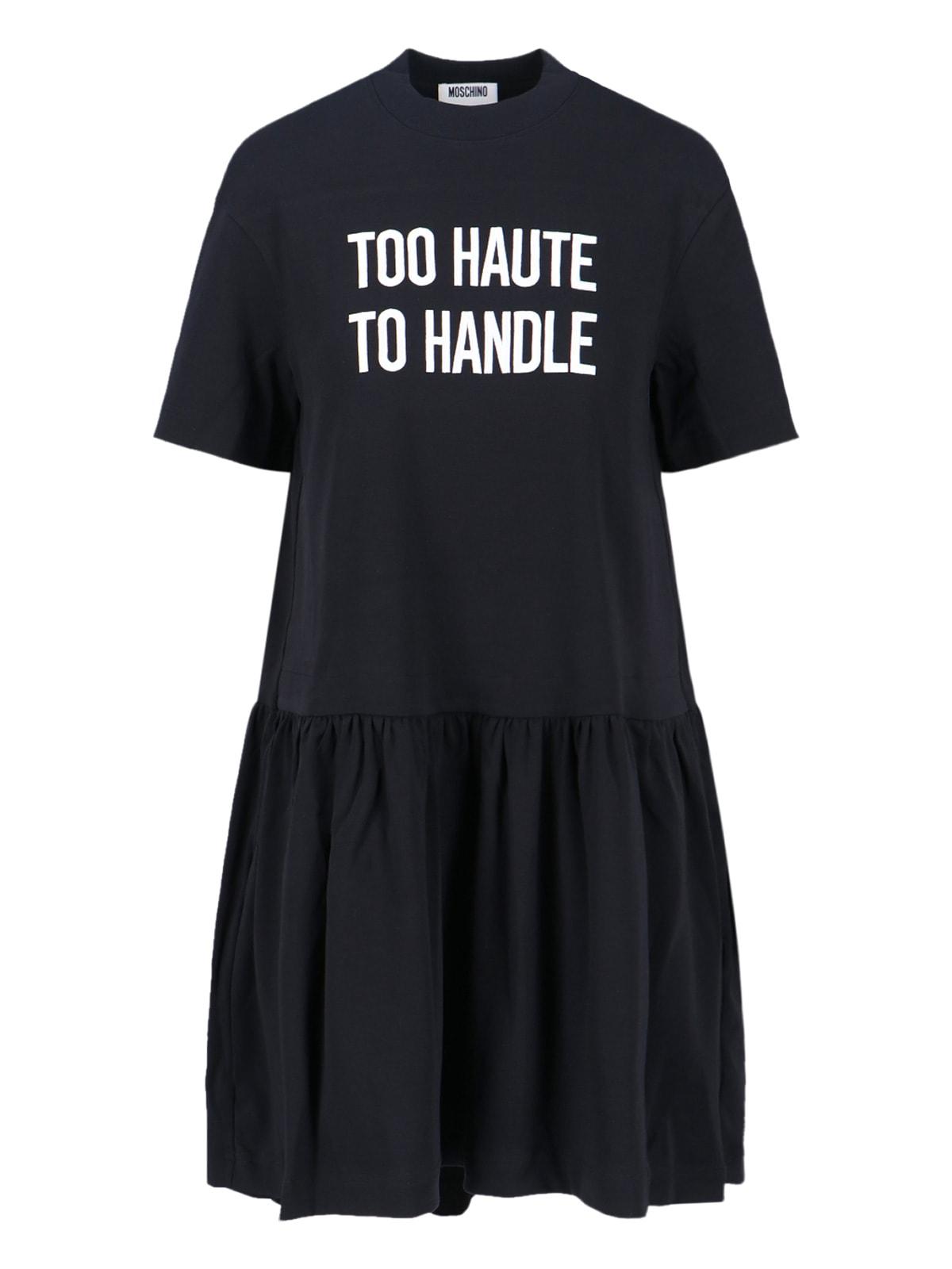 moschino too haute to handle midi dress